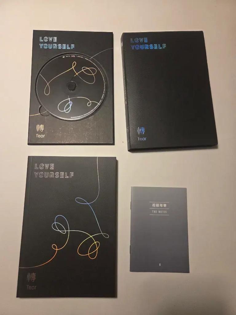 BTS Persona + Love You Self + Photocard + Sticker Used