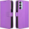 Samsung Galaxy M15 5G Flip Case, Wallet Smart Magnet, Purple