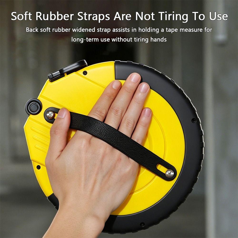 Anti-reverse Tape Measure 20m 30m 50m Measuring Tape Hand Measuring Tool Field Work