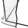 Greenhouse. Greenhouse with Door. Cold Frame. Plant House. Plant Propagation. Steel. Plastic. 250 X 100 X 80 Cm. Green