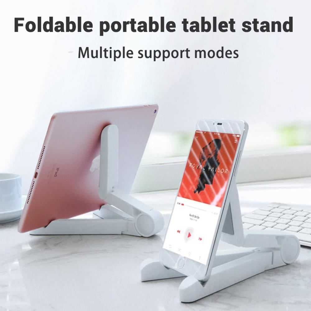 Portable Foldable Tablet Stand Compatible 4-11" Mobile Phone Desktop Plastic Holder For Xiaomi Samsung Huawei Phone Tablet Stand