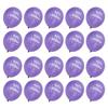 20pcs 12in Latex Balloons Letter Printed Baby Shower Birthday Party Favors Supply