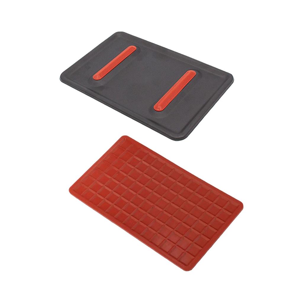 Iron Rest Pad Heat Resistant Flat Iron Pad High Temperature Resistance Compact Reusable Iron Pad Mat for Travel Curling Sticks
