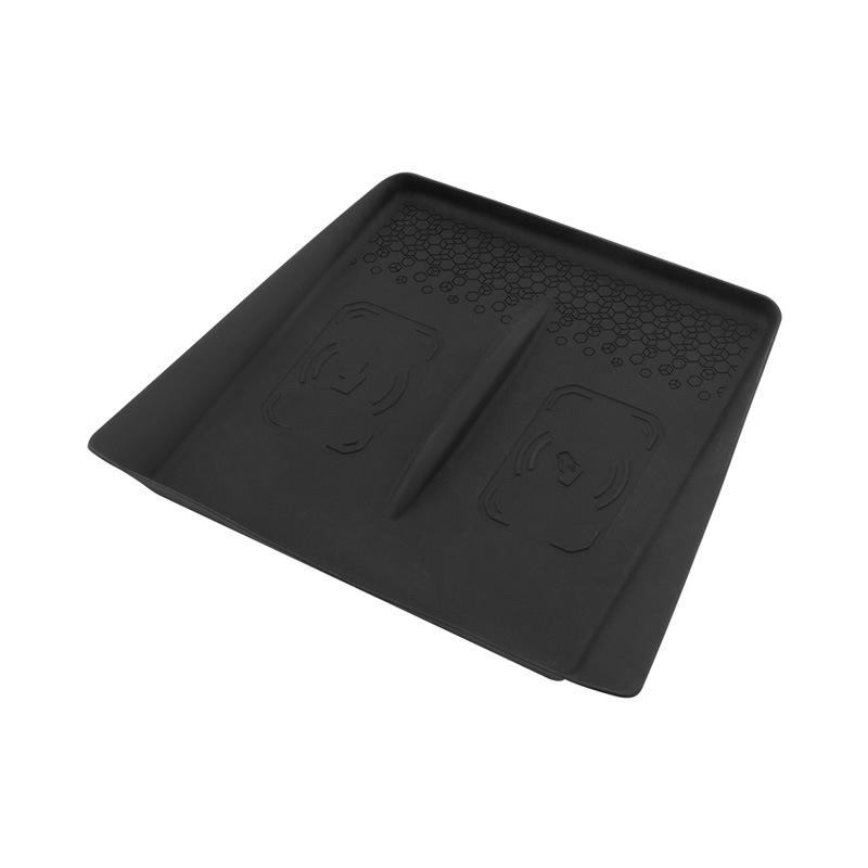 Compatible Silicone Non-slip Wireless Charging Pad for 2026 Tesla Model Y Facelift