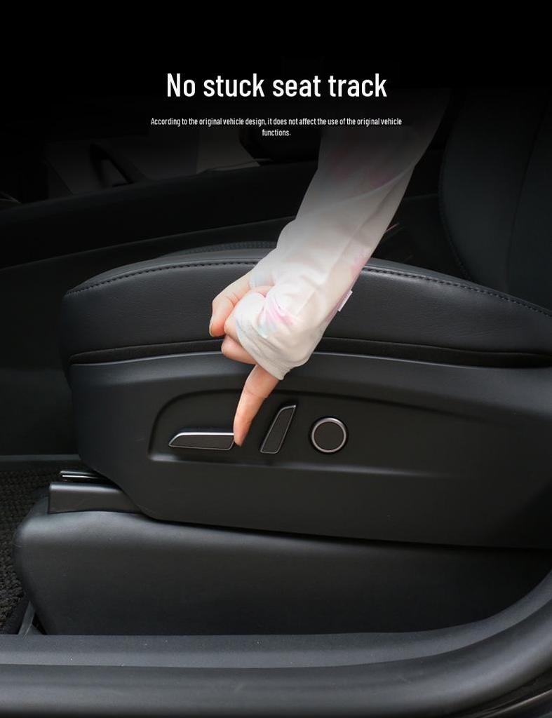 Tesla Model Y Rear Seat Anti-Kick Protector Mats and Door Sill Strips