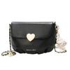 2024 Spring/Summer Women's Soft Leather Cloud Crossbody Bag – Trendy Chain Design