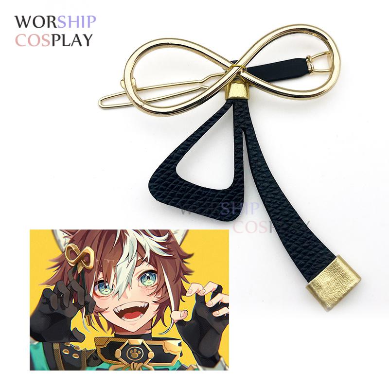 

Genshin Impact Gorou Render Cosplay Headwear Plush Ear Tail Set Costume Accessory Prop One Size&Game