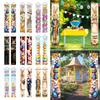 Polyester Happy Easter Couplet Vibrant Easter Door Decoration Easter Door Banners  Festive Home