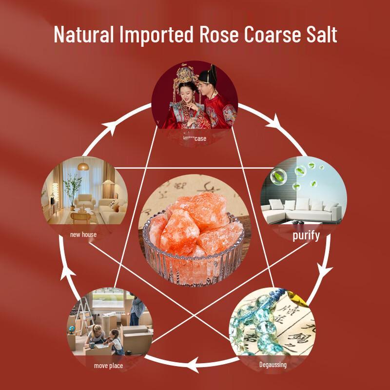 Jinsenchuan Rose Himalayan Coarse Salt