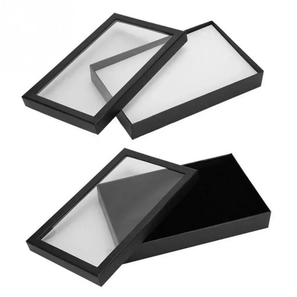 Fashion Simple 100 Slots Rings Display Stand Storage Ring Box Jewelry Organizer Holder Show Case Casket Containers Accessories