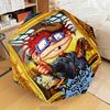 1PC Rugrats  Automatic Folding Umbrella 8-Rib Travel Umbrella with Auto Portable Case, Ideal Gift for Birthdays