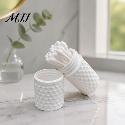 Travel Size Swab Holder 3D Printed Cotton Box, Portable Holder, Multi-purpose Storage Container Organizer for Home Bedroom Bathroom Small Box
