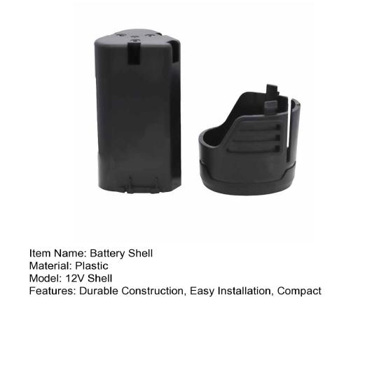 Battery Shell Easy To Install Anti-Drop Anti-Wear Power Tool Battery Protective Case Extends Battery Life