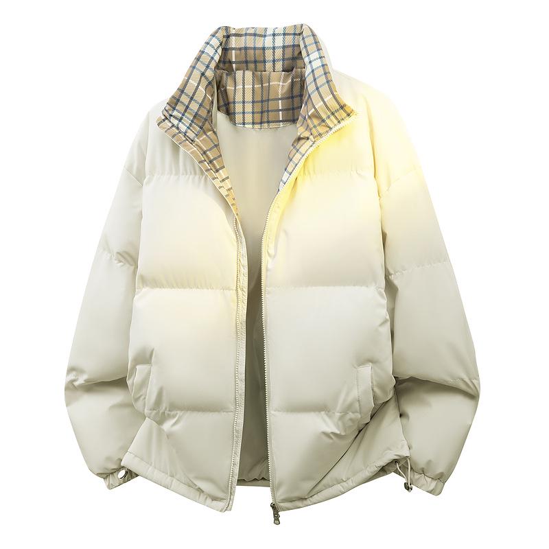 2025 Autumn/Winter Trendy Korean Style Stand Collar Couple Cotton Jacket - Bestseller In Cross-Border Outerwear
