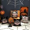 Spooky and Cute Halloween Pillowcases: Ghosts and Happy Halloween Designs Sofa Cushion Cover Holiday Party Decoration Gift