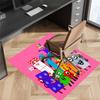Numberblocks3 Printed Absorbent Washable Carpet, Non-Slip Bathroom Mats, Kitchen Rugs, Yoga Mat,Living Room Entrance, Camping Picnic Rugs