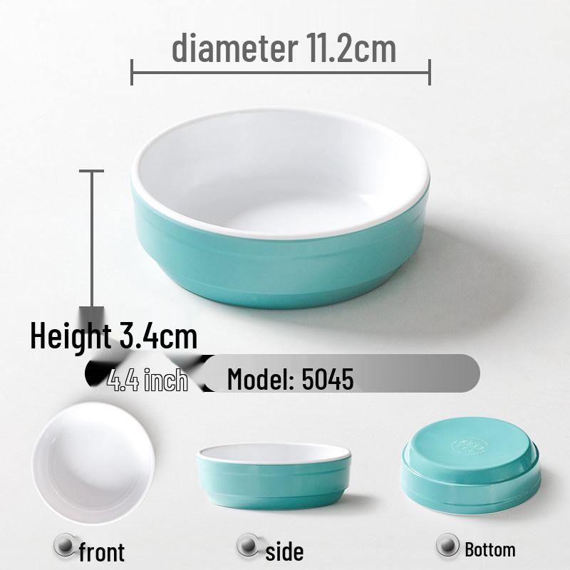 Melamine Imitation Porcelain Steamed Egg Bowl - Durable Small Catering Dish