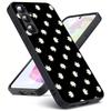 Black White Flower Luxury Black Phone Case For Samsung Galaxy S23 S24 S25 Ultra S22 Plus S21