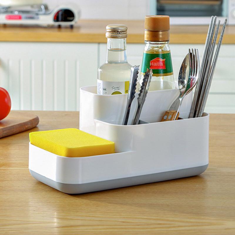 Desktop-Organizer aus Kunststoff, unterteilt in Make-up, platzsparend, platzsparend, Organizer, Make-up-Organizer, Make-up-Organisation, Aufbewahrungsbox
