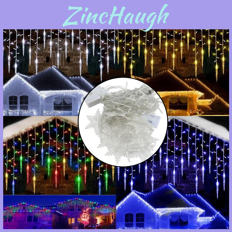 Stunning Led Snowflake Curtain Lights For Festive Christmas Decorations In Warm White And Colorful Options