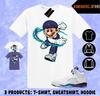 Shirt To Match AJ 5 Grape 2025 Sneaker Matching Tee Sneakerhead Mario T-Shirt