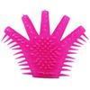 Silicone Penis Massage Sex Gloves with Spike Finger Sleeves for Couples Masturbation And Orgasm Enhancement Adult Sex Toy