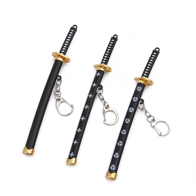 One Piece Anime Sword Keychain - Creative Metal Accessory Gift