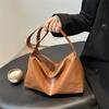 Large-capacity Korean Version of Soft Couch Style Tote Bag Women's Autumn and Winter New Niche Versatile Commuter Casual Fashion Shoulder Bag