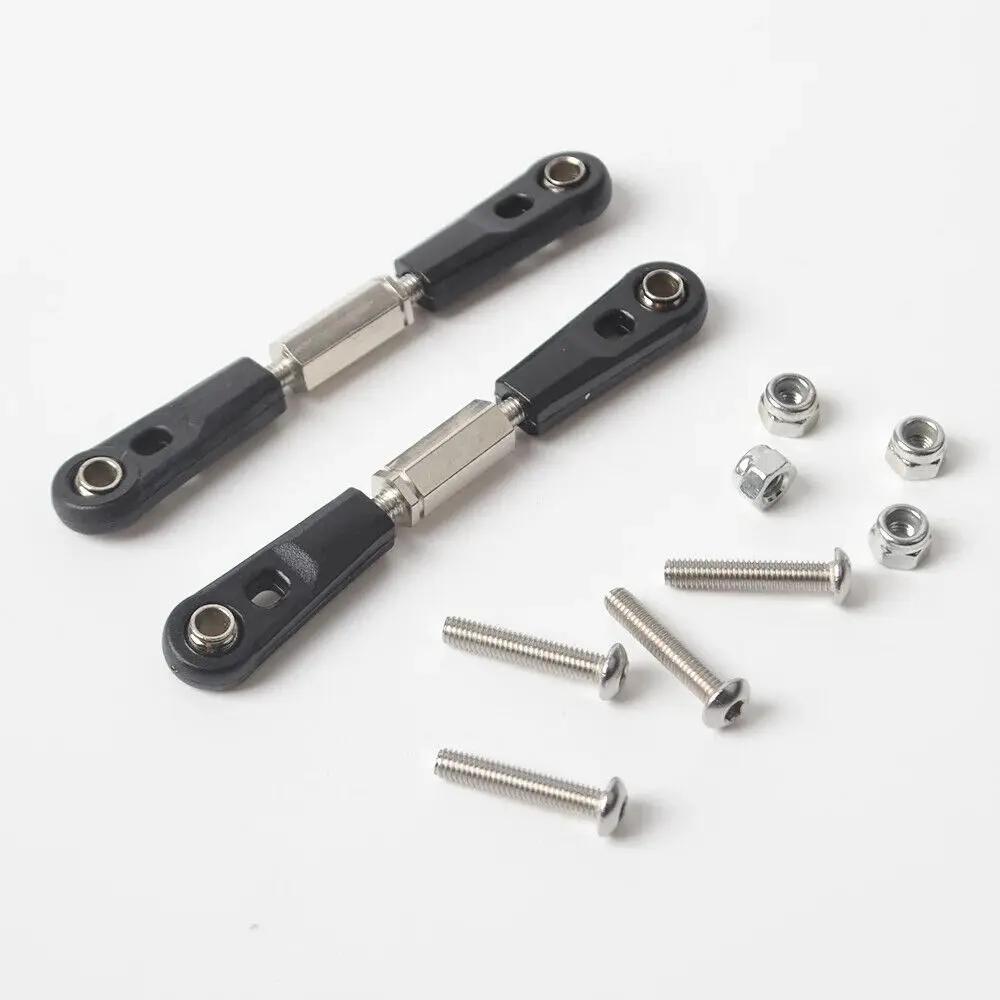 Aluminum Alloy Shock Front Rear Uprights Steering Arms Wheels Tires for Tamiya TT-02B Chassis Upgrade Parts 1/10 Buggy Car