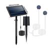 Solar Aerator For Pond 3 Modes Pond Aerator 9V6W Solar Water Pump Adjustable Pond Air Pump For Garden Fish Tank
