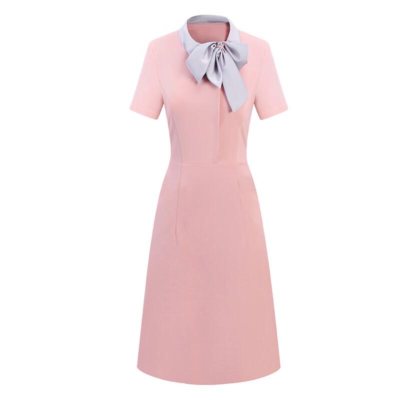Trolman Women's French Style Formal Work Dress