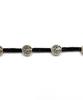 Maison Master Pendant Black Bracelet