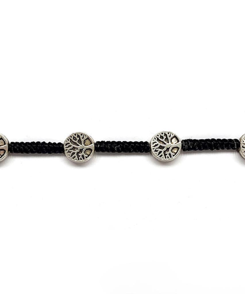 Maison Master Pendant Black Bracelet