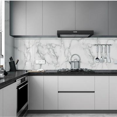 Marble Vinyl Film Self Adhesive Wall Cover For Bathroom Kitchen Cupboard Countertops Contact Paper Pvc Water-Repellent Wall Decals