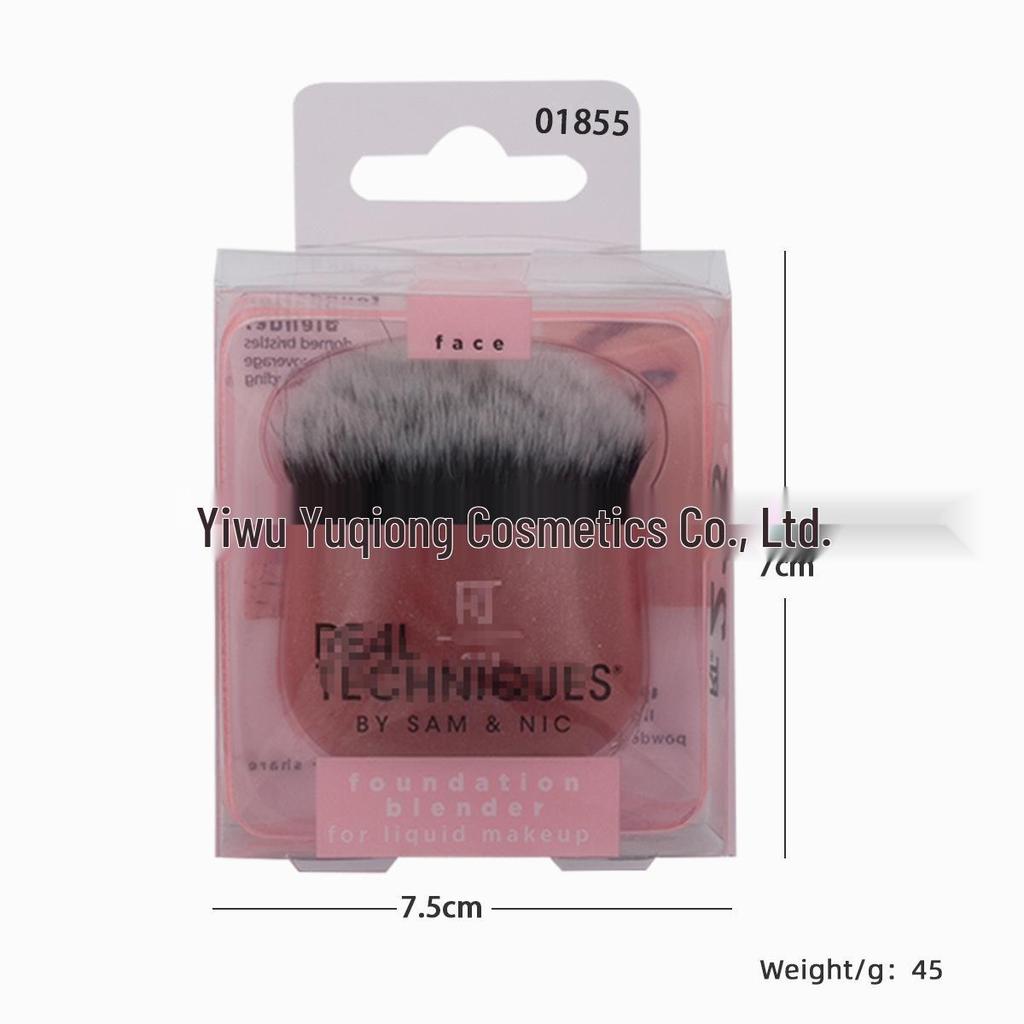 American RT Series 1997 Makeup Brush & Sponge Set: Includes Blush, Blending, Eyeshadow Brushes & Beauty Sponge, Exclusive for Foreign Trade.