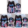 Stitch Rucksack für Kinder aus Oxford-Stoff mit Rückenschutz für den Schulgebrauch