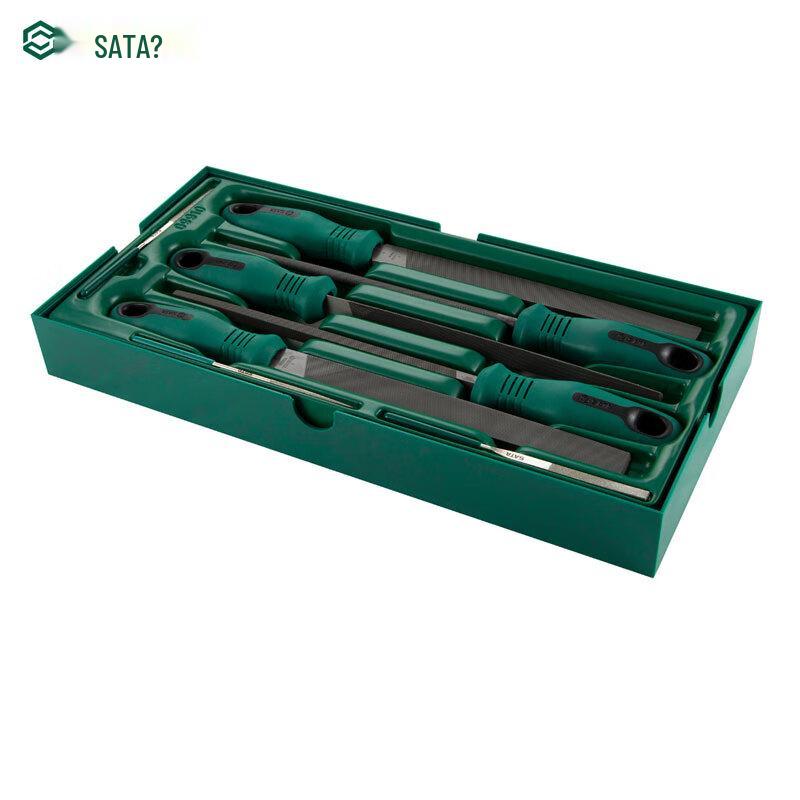 SATA 09910 8-Piece File Tool Tray Set
