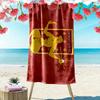 Detroit City FC Print Beach Towel, Large Soft Quick Dry Towel for Beach Camping Swimming