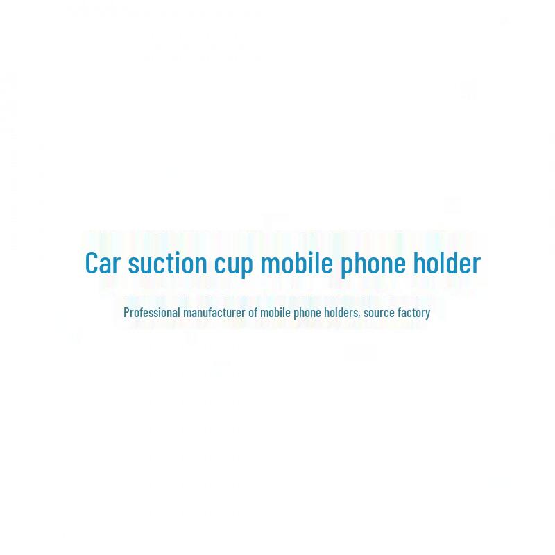 Universal Car Phone Holder with Suction Cup - Adjustable Navigation Support Bracket