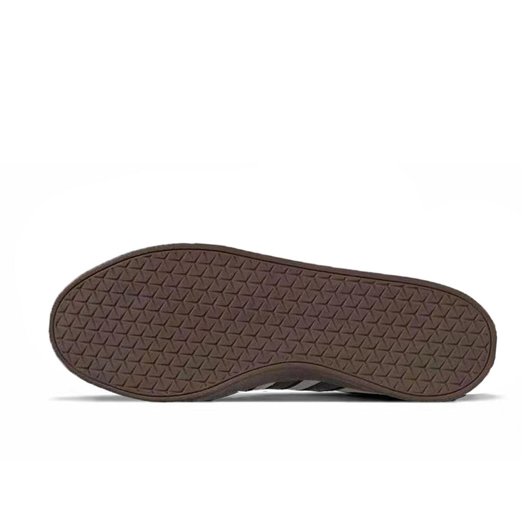 Adidas VL COURT 2.0 Da Vinci, Pink Butterfly Cushioning Low top Skateboard Shoes Unisex Pink Brown HQ1802(TeamM-S-BOX)
