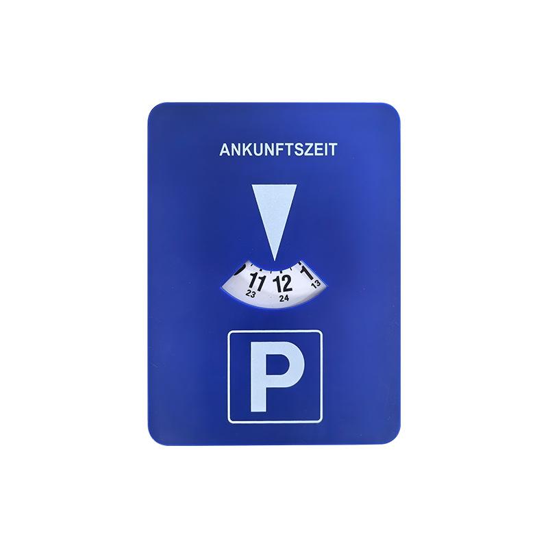

Car Parking Disc Timer Clock Arrival Time Display Blue Plastic Parking Time Tools 24 Parking Disc Parking Meters синій
