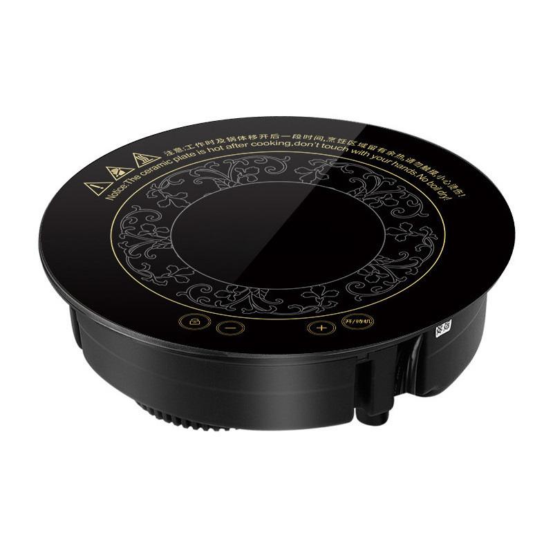 Mały Garnek Hot Pot 900W Mini Kuchenka Elektryczna Wbudowany Pojedynczy Garnek Hotpot Sterowanie Dotykowe Oszczędność Energii Kuchenka Indukcyjna