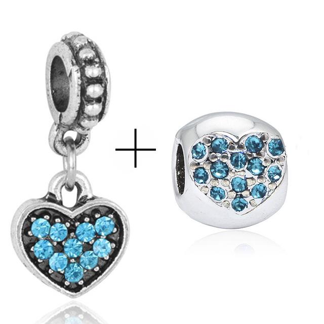 2pcs /Lot New Mom &Dad Charm Beads Fit European Style Brand Bracelets For Women Family Romantic Jewelry Gift Buy 1 Get 1 Free