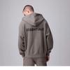 Giacca con Zip Essentials Uomo Donna Casual Vestibilità Larga Felpa con Cappuccio in Cotone Indossabile in Tutte le Stagioni