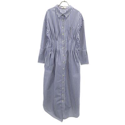 Uhr Long Sleeve Long Dress 36 Blue Women Used
