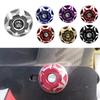 Anodized Technology Motorcycle License Plate Screw Cover Shell