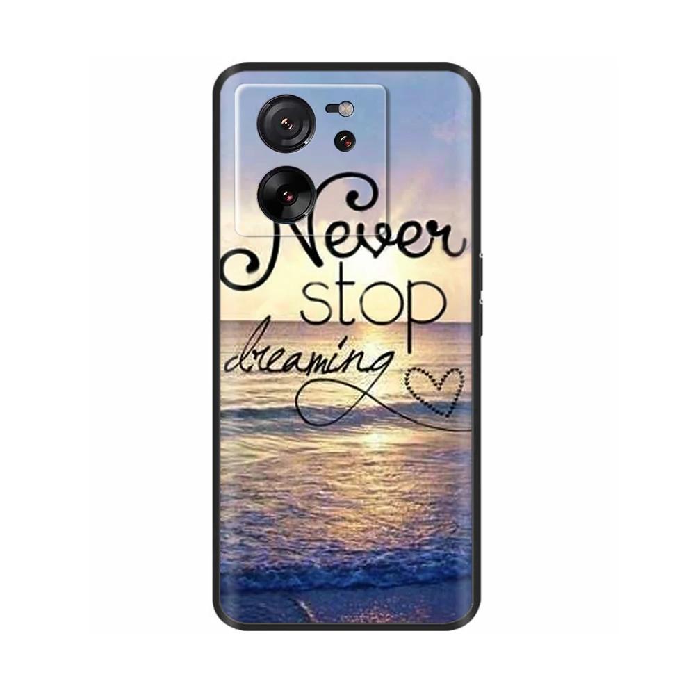 Soft Clear TPU Case For Xiaomi 13T Pro Case Mi13T Shell Silicone Painted Phone Cover For Xiaomi Mi 13T Pro 13TPro Fundas Coque