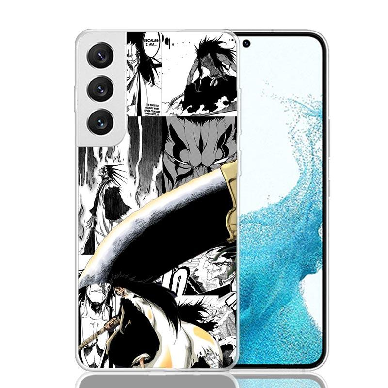 Zaraki Kenpachi Bleach Phone Case For Samsung Galaxy S26 S25 Edge S24 S23 FE S22 Ultra S21 Plus S20 + Fundas Cover Coque Galaxy