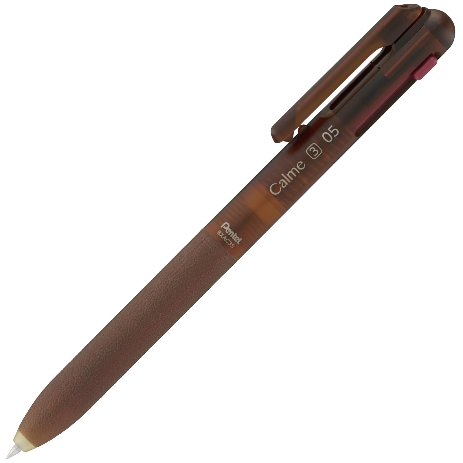 

Pentel 3 Color Ballpoint Pen Limited Calme Calme Brown BXAC35L5 0.5mm