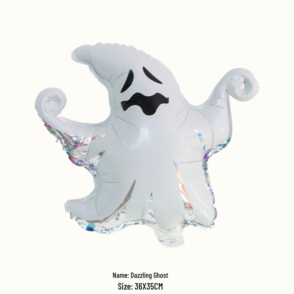 Přeshraniční Halloweenský balónkový set Duch Lebka a Dýně Monstrum